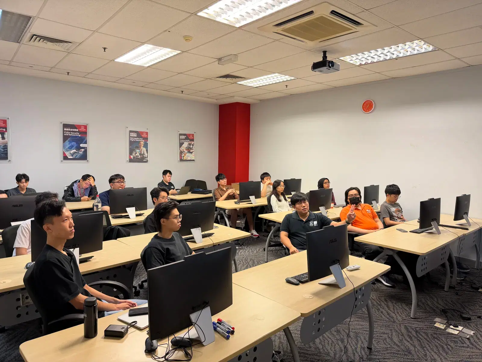 Students in Computer Lab - Hands-on Learning